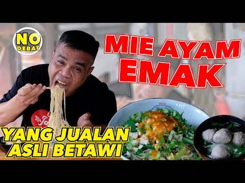 KULIDEL MIE AYAM EMAK - YANG JUALAN ASLI BETAWI