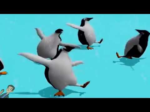 1 HORA DE PENGUINS DANÇANDO