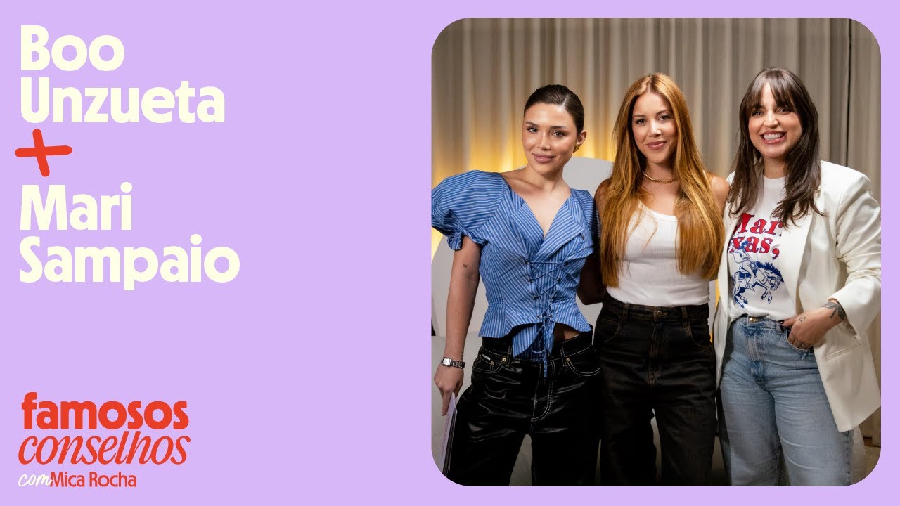 #09 Vida na Internet com Boo Unzueta e Mari Sampaio "o Instagram nos deu carreira solo"