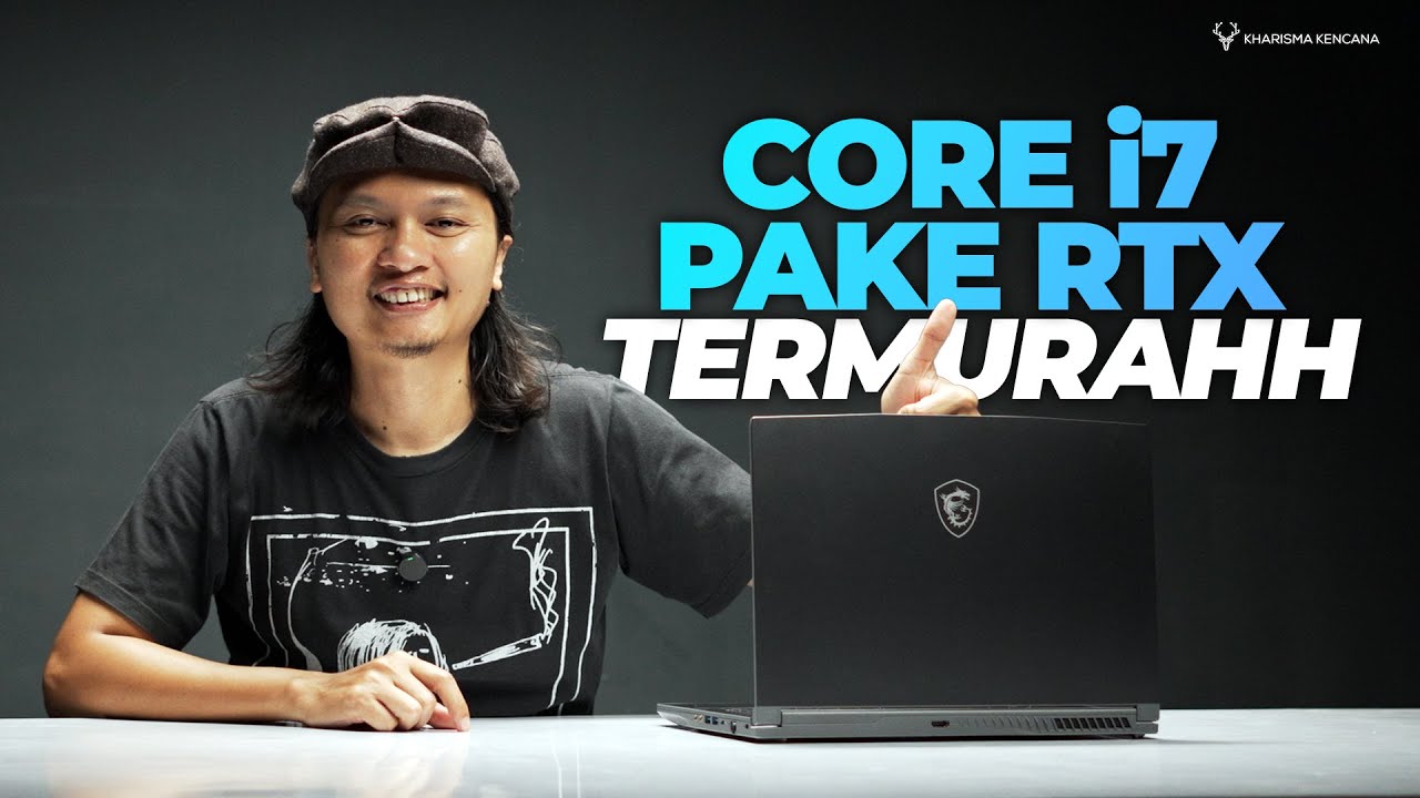 MSI THIN 15 B13UCX 1434ID | LAPTOP GAMING AWAL TAHUN! CORE i7 PAKE RTX TERMURAHHH!
