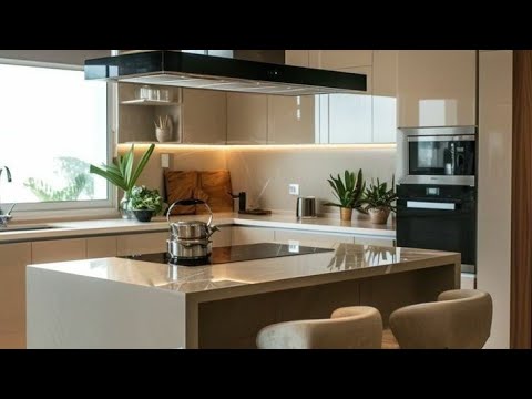 "Stylish Small Modern Kitchen Design Ideas! #ModernKitchen #SmallSpaceLiving #HomeInspiration"
