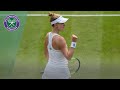 Ash Barty vs Alison Riske Wimbledon 2019 fourth round highlights