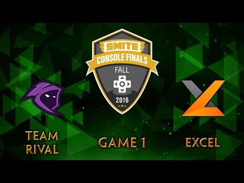 SMITE Console League Fall Finals Day 3 - Team Rival vs. exceL (Game 1)