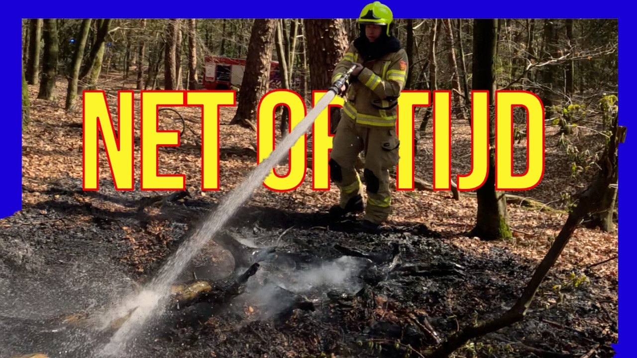 🔥 Dit is hoe een bosbrand begint… en op tijd werd gestopt - VOLUNTEERS DUTCH FIREFIGHTERS -
