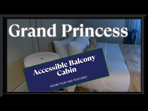 Thumbnail for Grand Princess Accessible Balcony Cabin Walkthrough
