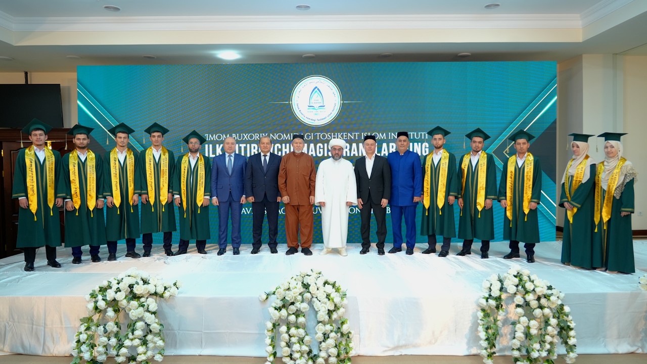 Toshkent islom instituti magistratura ta’lim bosqichining ilk bitiruvchilariga diplom topshirildi