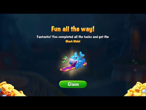 Fishdom Fun All the Way Finished! Win Strikes Level 4785 - 4789.