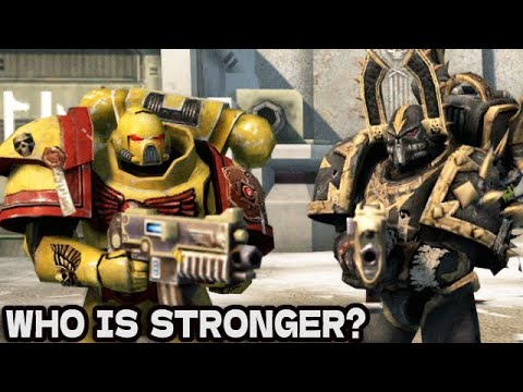 100 Space Marines vs 100 Chaos Space Marines [WARHAMMER 40,000]
