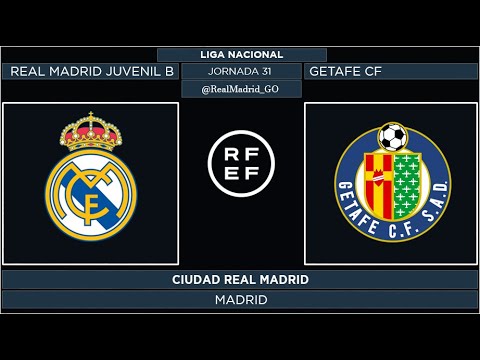 Real Madrid Juvenil B - Getafe CF | Liga Nacional 2021/22 | Jornada 31