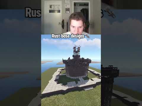 Rust base designs from Jetson & #rust #rustbase #gaming #videogame #rustconsole