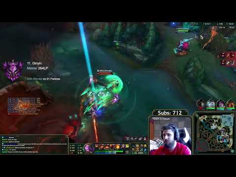 ELMILLOR lo da TODO para CARREAR a GINYIN y AESENAR