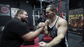 Шреддер VS Сергей Червов: вечная "наука" армрестлинга