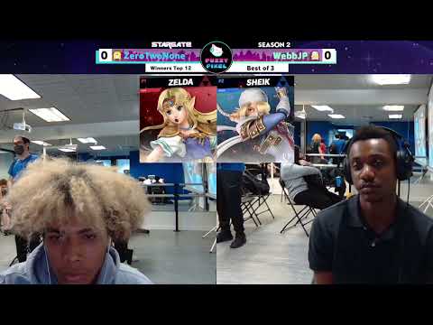 ZeroTwoNone (Zelda) vs WebbJP (Sheik) - Stargate #20 Winners Semi Finals
