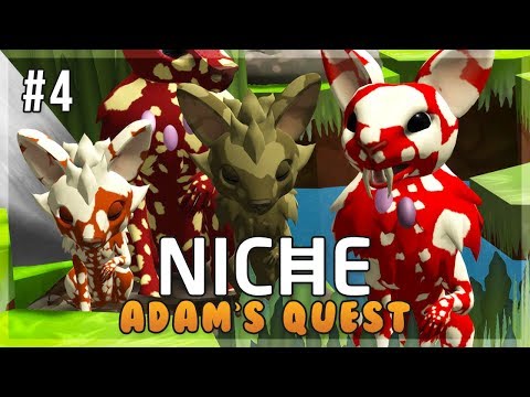 The Familiar Fangs of the Mushrooms! | Niche Let's Play • Adam's Quest - Episode 4