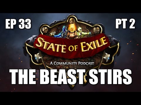 State of Exile Podcast Ep:33 Pt.2: Warbands & Tempest Leagues, Scion, Jewels & Meta Discussion!