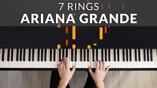 Ariana Grande  - 7 Rings | Francesco Parrino Piano Cover Tutorial