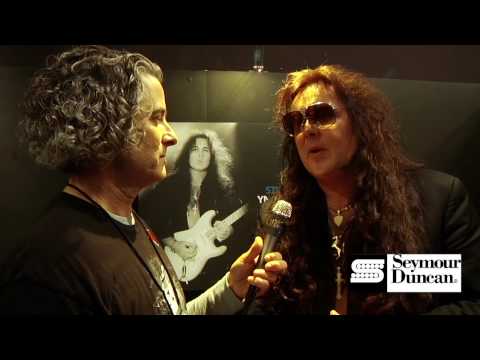 Yngwie Malmsteen at Seymour Duncan Booth - NAMM 2010