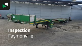 Semi-reboque baixa Faymonville STN-3AU 3 axles Steering Axle Extendable | Imagem 4 - Autoline