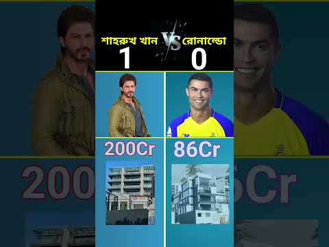 Shah Rukh Khan vs Ronaldo..