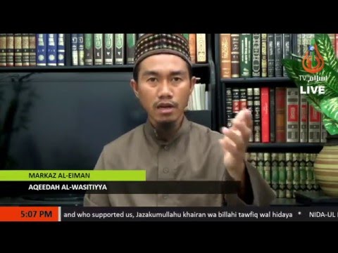 Aqeedah Al-Wasitiyya 12 - Sheikh Sansibar Jamahali (Tausug)