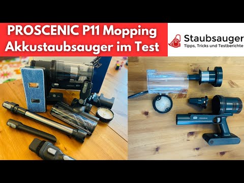 Proscenic P11 Mopping Akkustaubsauger mit Wischfunktion im Test