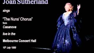 Joan Sutherland sings The Nuns&#39; Chorus live in Melbourne in 1989