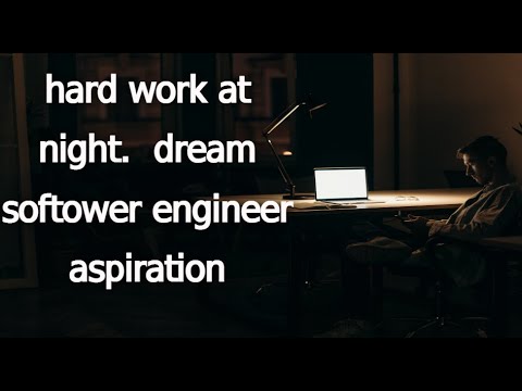 Hard Work At Night || Mini Motivational Vlog For Aspiring Software Engineers || Knowledge Giving