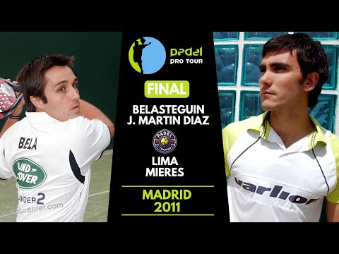 🏆 Final Madrid 2011 Pro Tour| Padel Flashback : Belasteguin/ Díaz vs Mieres / Lima | Highlights