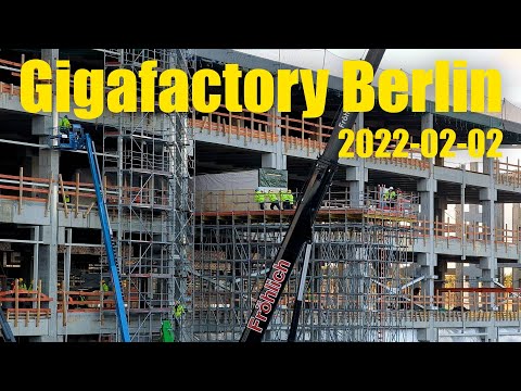 Giga Berlin | 2022-02-02 | Timelapse