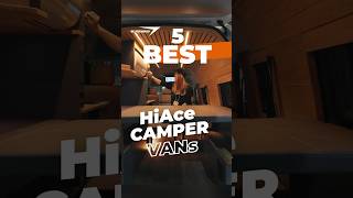 Download lagu 5 best HIACE Japanese campervans #vanlife #camping #campervan #japan #beforward mp3