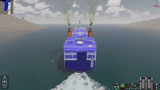 Ferry Drive from Sinfos to Andros in Ship Simulator Realistic