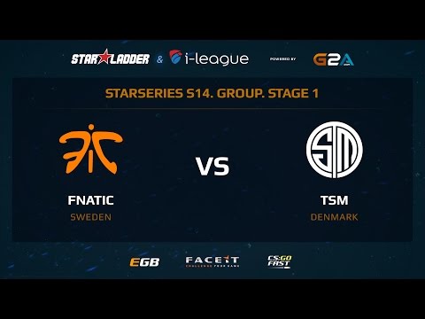 Fnatic vs TSM - Map 1 - Dust 2 (SL i-League StarSeries XIV)