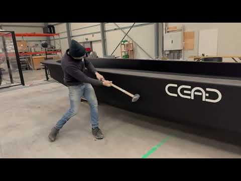 HDPro 3D printed boat - Impact test!🚤💥