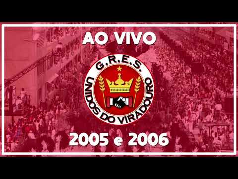 Viradouro 2005 e 2006 - Sambas gravados na rádio Fm O Dia - Áudio ao vivo