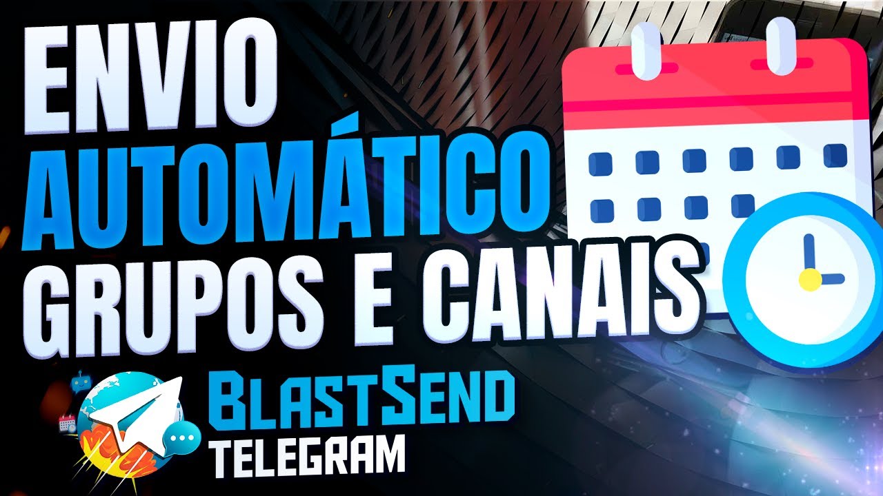 TELEGRAM: Como criar uma PROGRAMAÇÃO de POSTAGENS AUTOMATICAS!