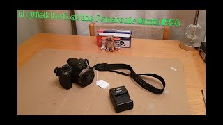 A quick look at the Panasonic FZ38 camera