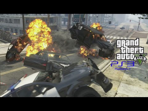 Grand Theft Auto V (PS3) Free-Roam Gameplay #4 [HD]