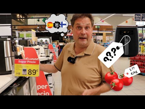 Vertailtiin kaupan hintoja Espanjassa!