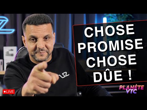 Chose promise chose dûe ! Grande annonce - Planète VTC Uberzone ép 63