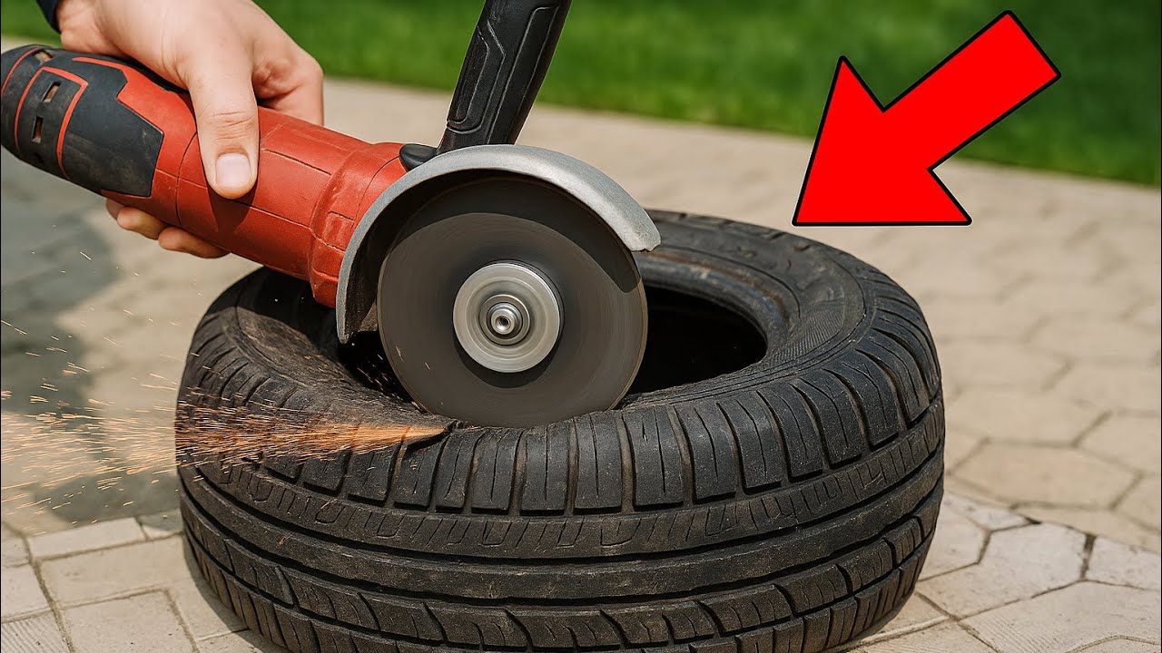 You’ll Never Throw Away Old Tires Again After Seeing This Amazing Idea!