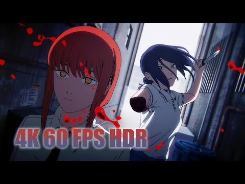 Reze Death Scene | Chainsaw Man – The Movie: Reze Arc | 4K 60FPS HDR