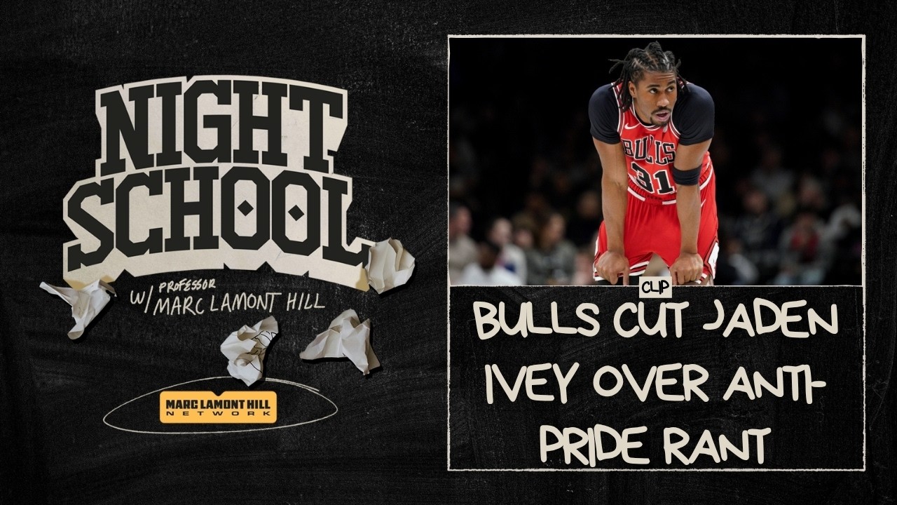 Marc Lamont Hill REACTS to Jaden Ivey Being Cut by the Bulls After Anti-Pride Rant
