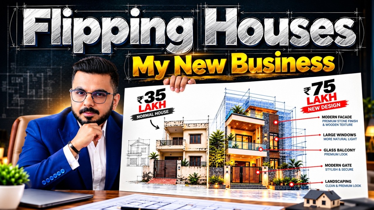How House Flipping Works | ₹35 Lakh to ₹75 Lakh Property Transformation