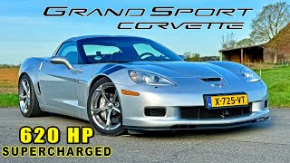 Corvette C6 Supercharged // 310KMH - 194MPH REVIEW on Autobahn