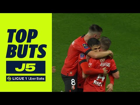 Top buts 5ème journée - Ligue 1 Uber Eats / 2022-2023