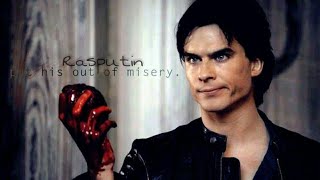 Damon Salvatore - Rasputin  The vampire diaries  D