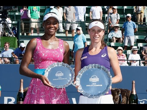 2016 Bank of the West Classic Final WTA Highlights | Johanna Konta vs Venus Williams