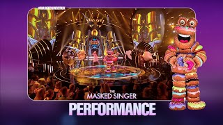 Doughnuts Performs &#39;Everybody Get Up&#39; By Five | Season 3 Ep 6 | The Masked Singer UK