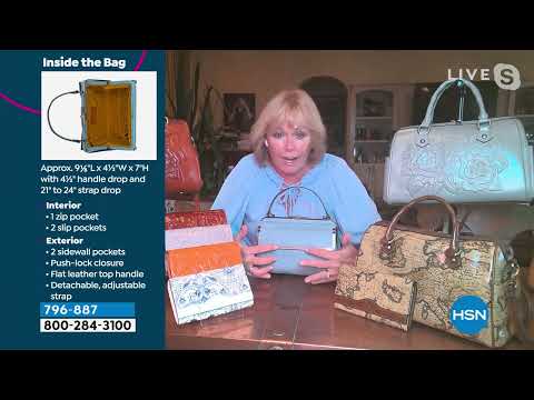 HSN | Patricia Nash Handbags & Accessories Celebration - All On Free Shipping 07.02.2022 - 06 PM