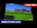 Elite Screens GolfSim Portable Series Experience Golf Like Never Before!